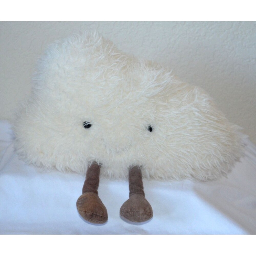 Jellycat Medium Amuseable Cloud Retired Rare Soft Toy Weather Plush Beanie 12"